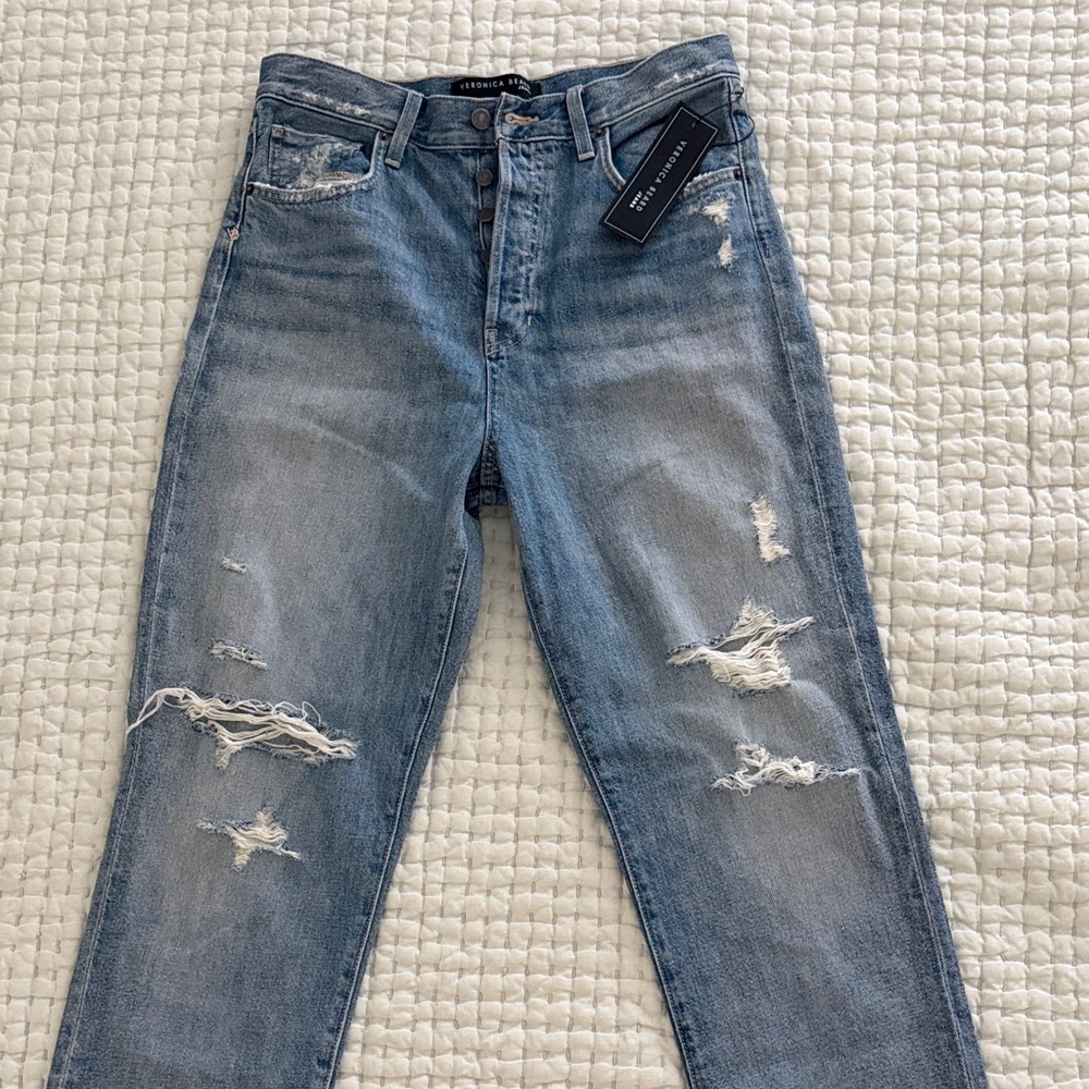Veronica Beard Light Blue Denim Jeans